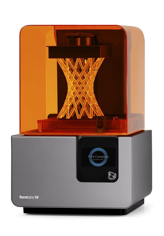 Form 2 printer three quarters hart